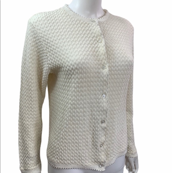 Jason Maxwell Crochet Sweater Cardigan - Picture 2 of 5